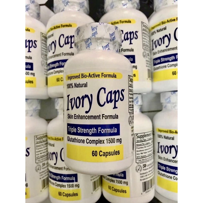 🌸🌼[HSD 10/2023] Viên Uống Ivory Caps Triple Strength Formula 1500mg 60 viên của Mỹ🌼🌸