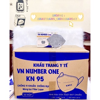 SỈ THÙNG KN95 VN NUMBER ONE ( 50 HỘP - ĐƯỢC CHỌN NHIỀU MÀU )