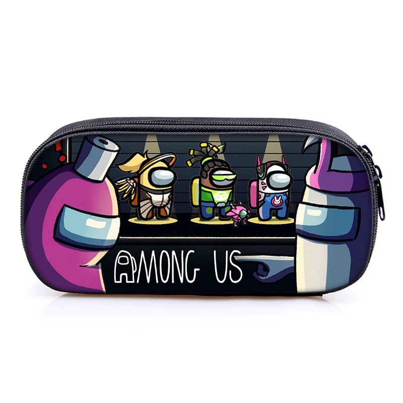 Hộp Đựng Bút Chì In Họa Tiết Hoạt Hình Trong Game Werewolf Kill Among Us Dễ Thương Dành Cho Bé