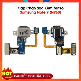 Cụm Chân Sạc Kèm Micro Samsung Galaxy Note 9 - N960 (F/ N/ U) Zin Bóc Máy