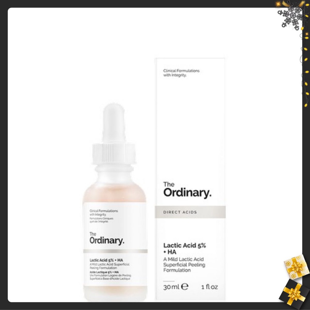 Tẩy da chết hóa học Lactic Acid + HA - The Ordinary [SUPER BRAND]