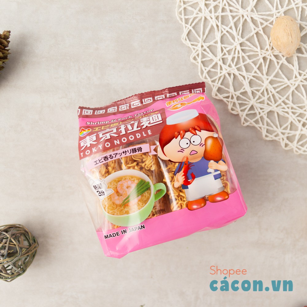 [Cacon.vn] Mì ăn liền Tokyo Ramen Nhật cho bé 1 tuổi