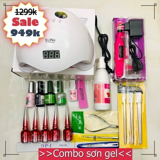 Combo đồ làm nail cơ bản 949k - - tgn937 - combo 18