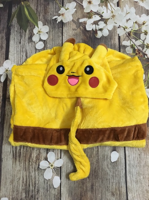 BỘ ĐỒ LIỀN THÂN HÌNH THÚ TRẺ EM - PIKACHU