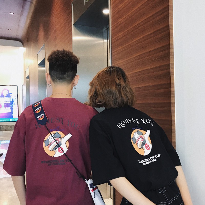 [Mua 2 tặng 1] Áo thun tay lỡ Honest You | BigBuy360 - bigbuy360.vn