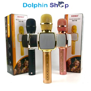 Micro Bluetooth hát Karaoke SD-16 âm thanh chuẩn