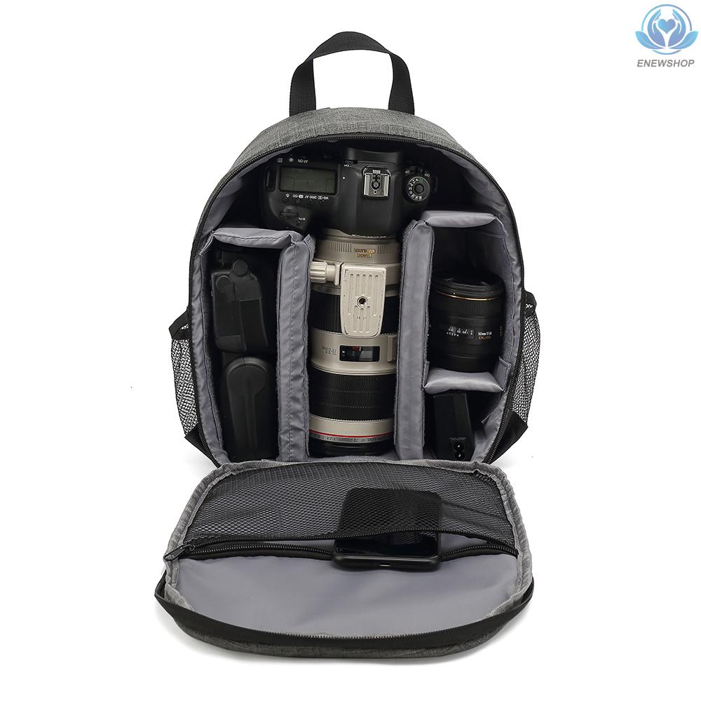 【enew】Multi-functional Digital Camera Backpack Bag Waterproof Outdoor Camera Bag