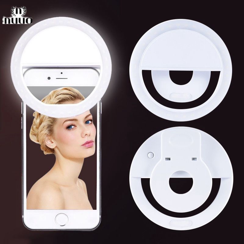 Đèn Led Hỗ Trợ Chụp Ảnh Selfie Sạc Usb