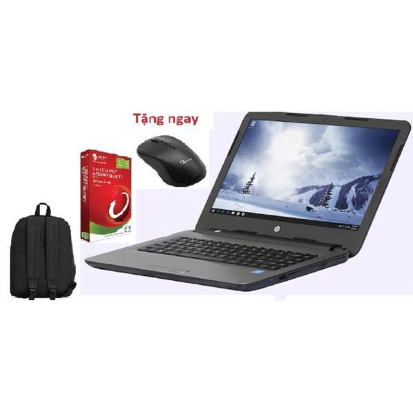 Laptop hp 14 am065tu N3710 Ram 4G hdd 500gb Nhập Khẩu Nhật tặng túi và chuột