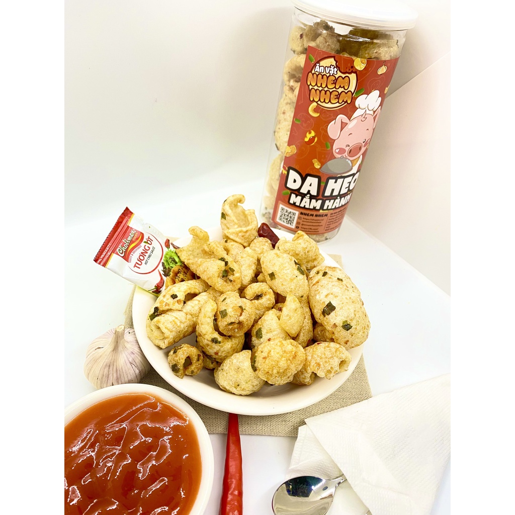 Da heo mắm hành Nhem Nhem 150g Đồ ăn vặt Hà Nội vừa rẻ vừa ngon | BigBuy360 - bigbuy360.vn