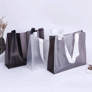 Túi nhựa PVC trong suốt đựng quần áo mua sắm tiện dụng