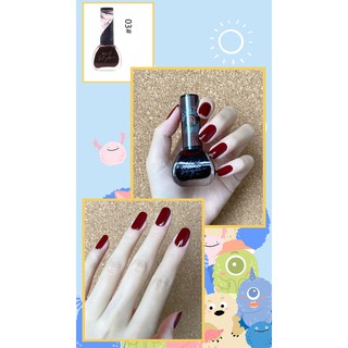 A03 Sơn Móng Tay Nail Styler A03 - Màu đỏ mận red cherry - SHOP STORE