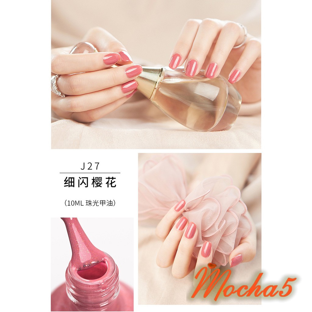 Sơn móng tay Maycreate Water Based Nail Color - Sơn bóc an toàn không hại móng mẫu mới 2019 J21 - J40