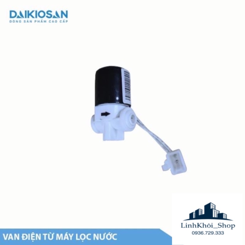 Van Điện Từ 24V Máy Lọc Nước RO Đại Việt - Loại Có Zắc Cắm nối nhanh