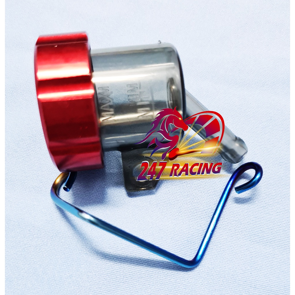 Combo Bình Dầu Khói + Pát Bình Dầu xi Titan gắn Xe Máy