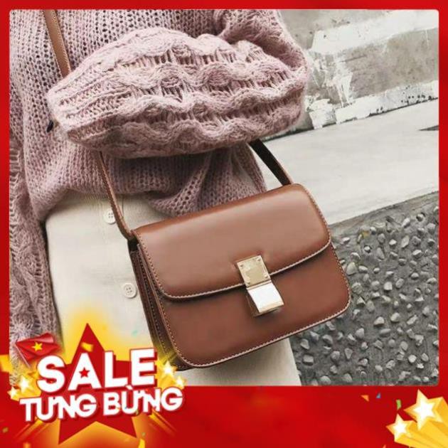 Túi da vuông BHGT SẴN