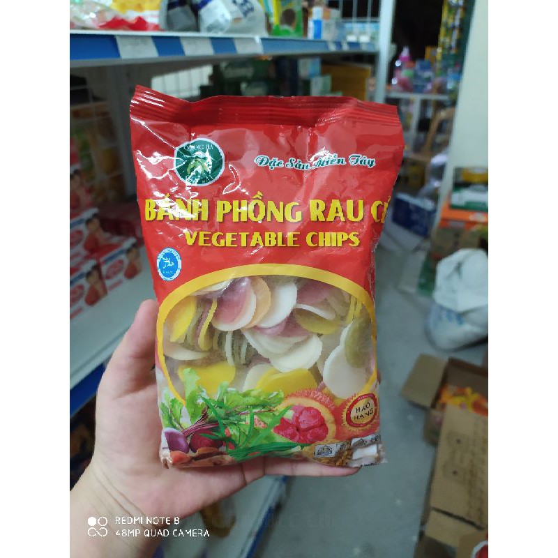 Bánh phồng tôm rau củ