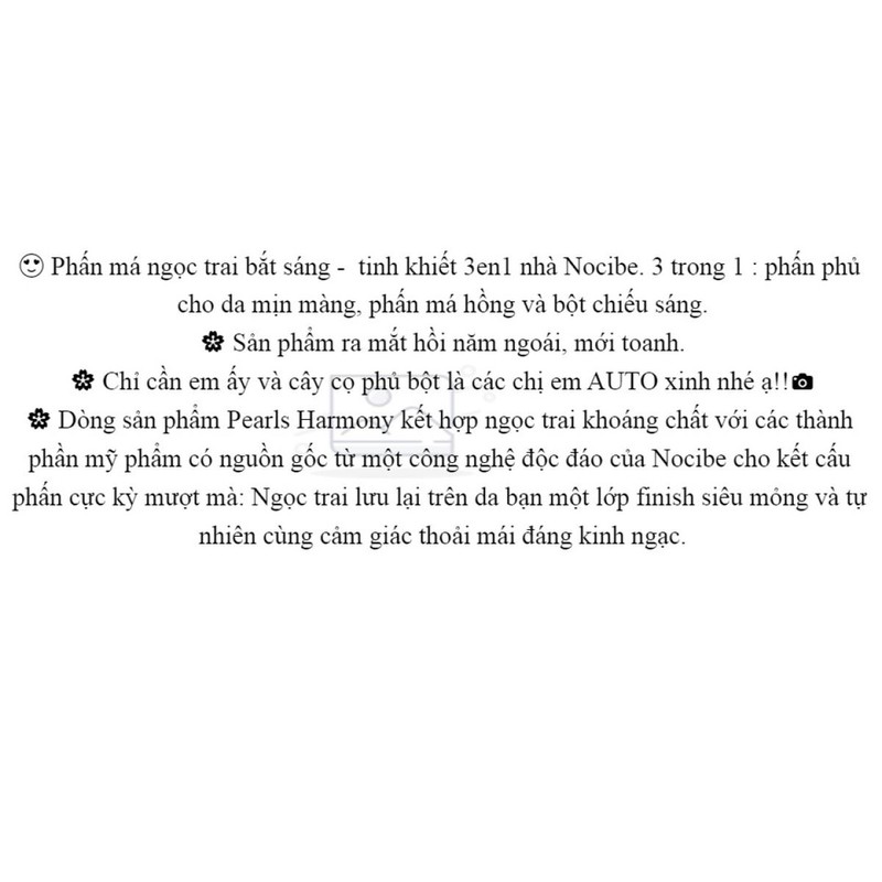 MÁ HỒNG MAKE UP NOCIBE PHÁP DEAl TỐT | BigBuy360 - bigbuy360.vn