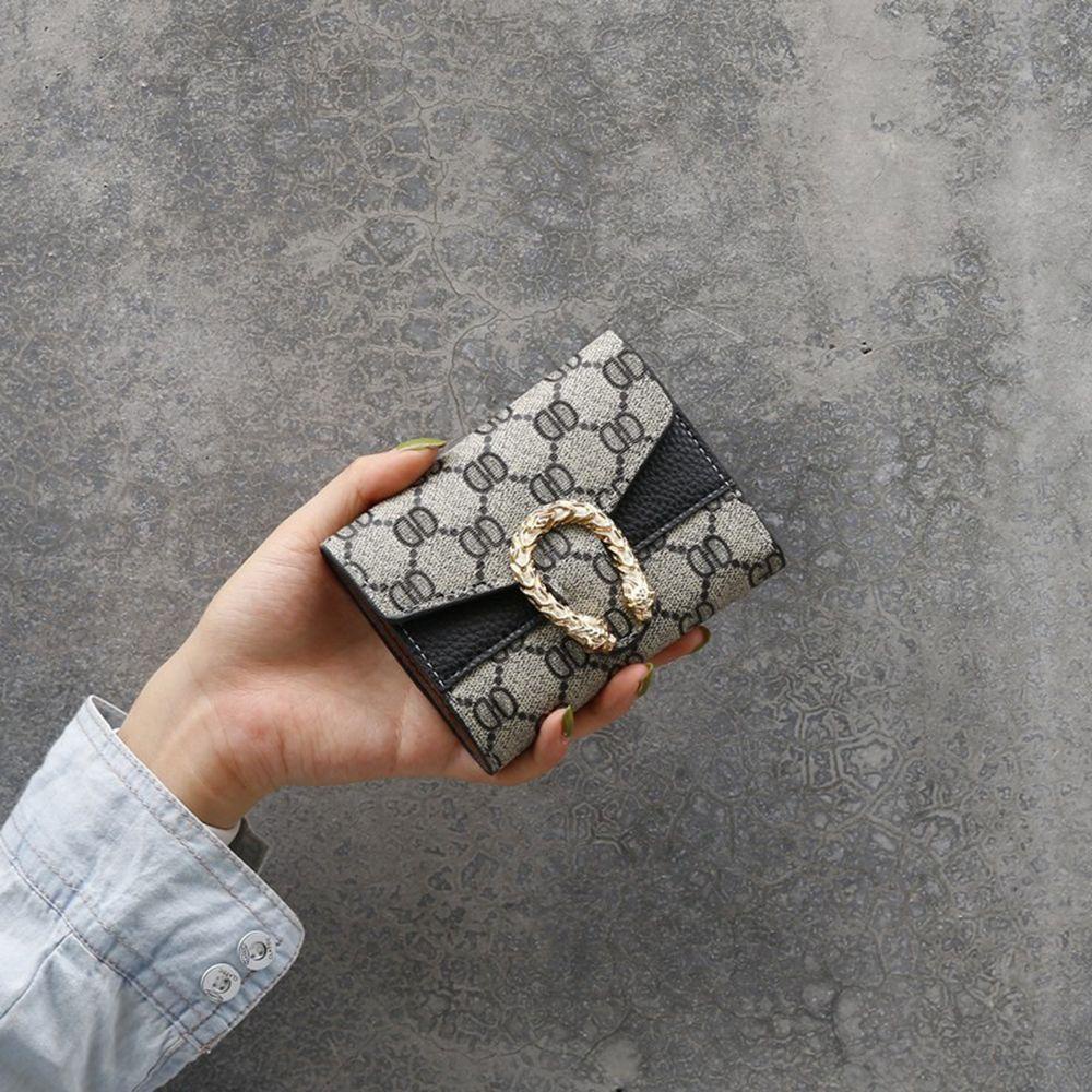 Ví Da PU Nhiều Ngăn Đa Năng Phong Cách Retro Cho Nữ