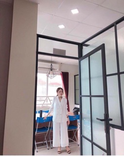 Set blazer kèm quần sang chảnh