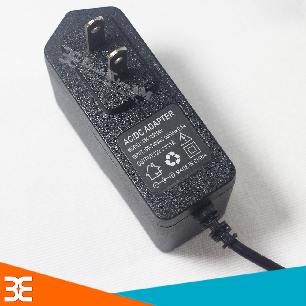 Combo Bộ Máy Bơm Mini 12V Trắng Và Nguồn 12V-1A Tặng Kèm 01 Jack DC Cái, 02 Đoạn Dây Điện Đỏ-Đen