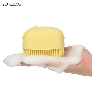 bông tắm silicon tạo bọt