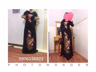 Vai Ao Dai Theu Cao Cap