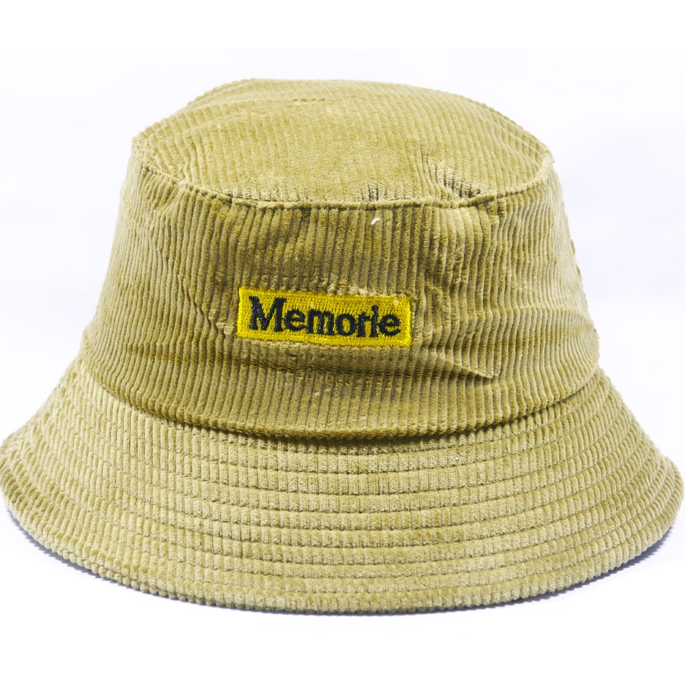 Mũ bucket vành cụp ❤️Nón tai bèo thêu chữ MEMORIE chất nỉ nhung cao cấp form unisex nam nữ 2022