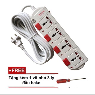 Ổ cắm điện quang đq esk 5w. sm740sl