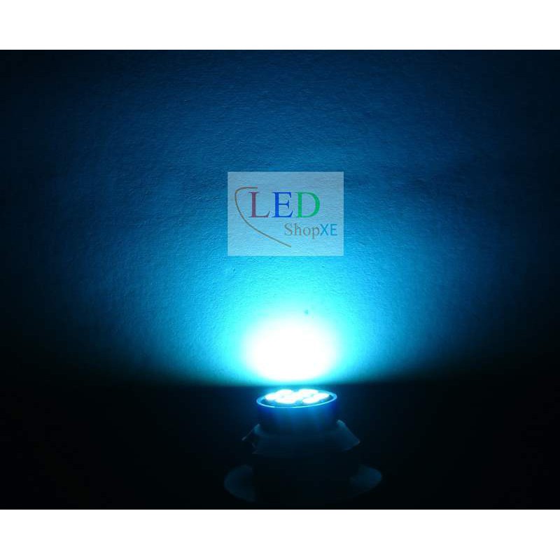 Bộ led demi xinhan chân T10 8SMD - Bộ 7 bóng 7 màu