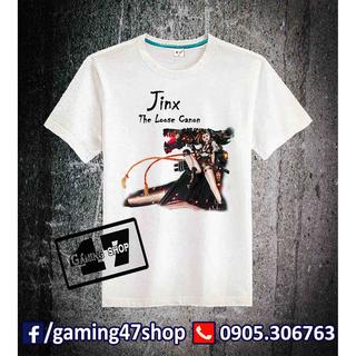 Áo thun Liên Minh Huyền Thoại - LOL - Jinx