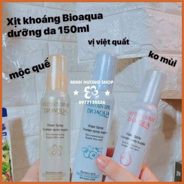Xịt khoáng giữ ẩm , chống nắng BioAqua dung tích 150ml | BigBuy360 - bigbuy360.vn