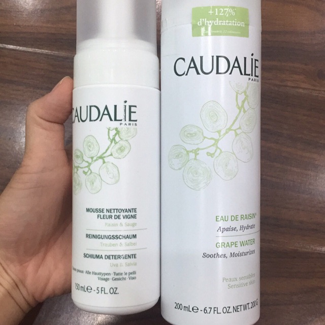 Combo xịt khoáng Caudalie