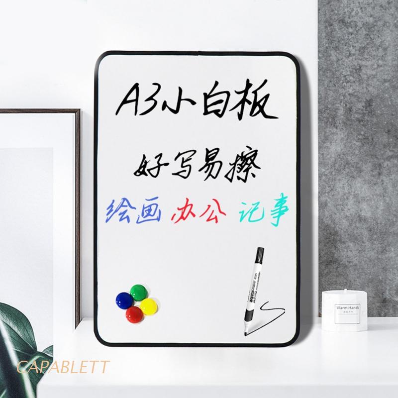 Bảng trắng từ tính đa năng A3 kích thước 4''x3'' chống gãy cho người lớn và trẻ em