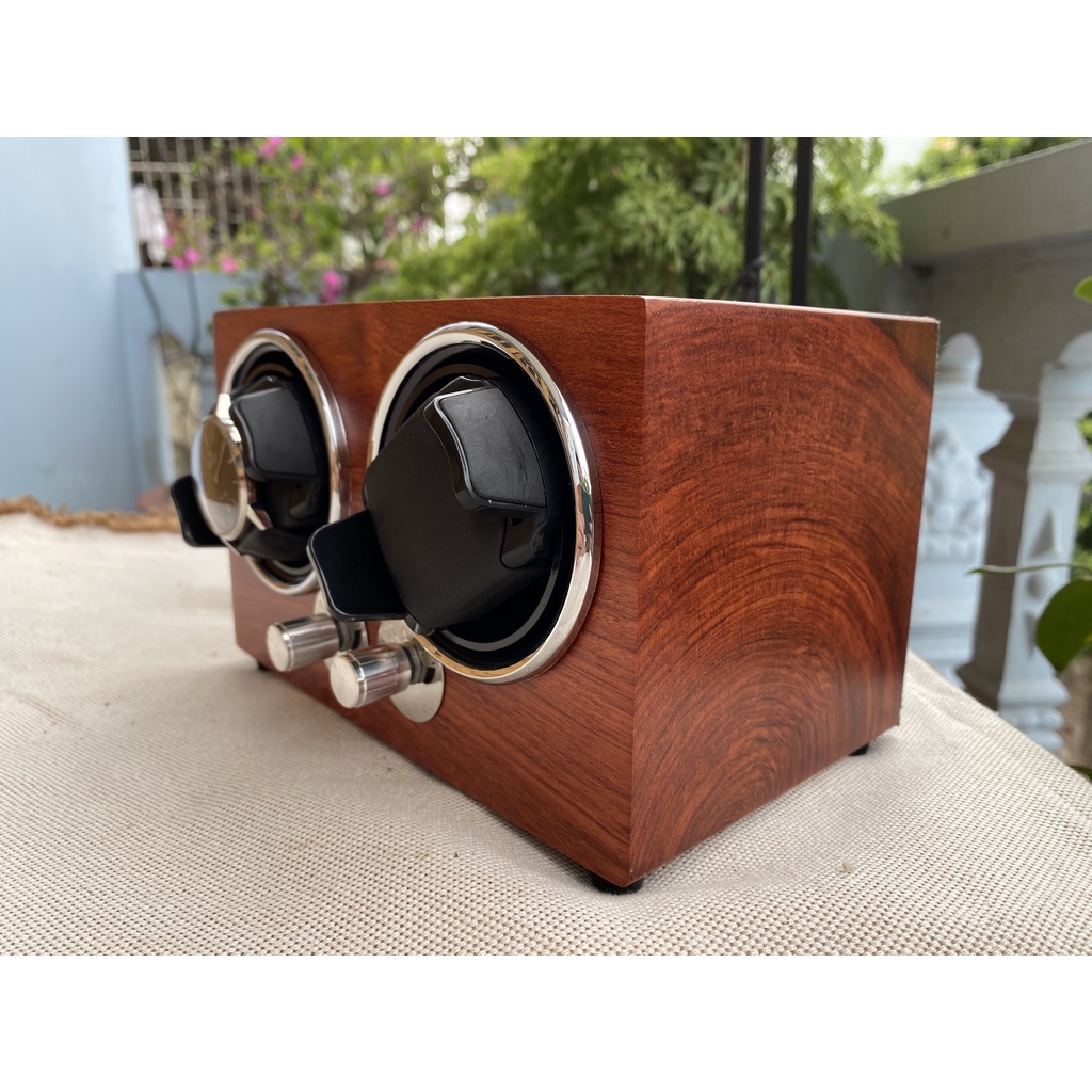 Có đèn Led+5 Chế độ xoay Hộp xoay tích cót đồng hồ cover Paul Design