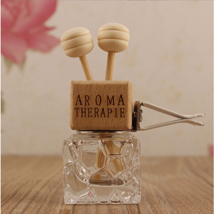 Lọ đựng tinh dầu khuếch tán nước hoa ô tô cài cửa gió gắn hoa cúc xinh xắn - D&A Shop.