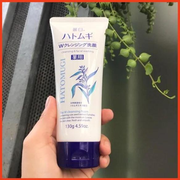 Sữa rửa mặt Hatomugi  130g và 170g Nhật bản