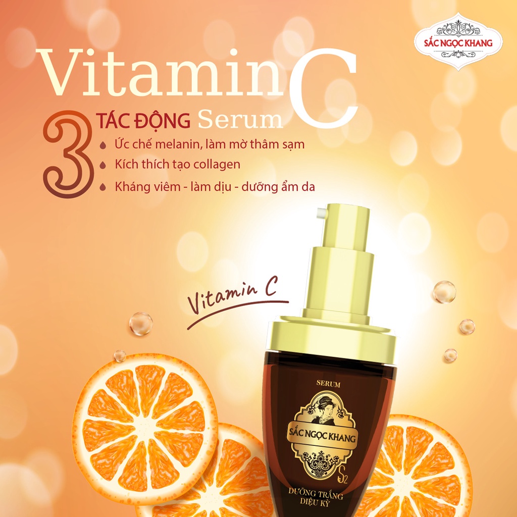 Serum Sắc Ngọc Khang_ Tinh chất dưỡng trắng diệu kỳ chai 20ml