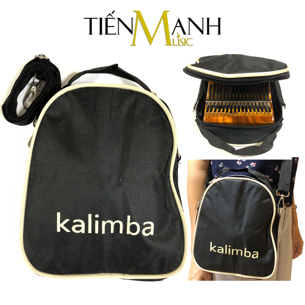 Bao Túi Đựng Đàn Kalimba 17 Phím - 15 Phím - 10 Phím KLB-17 (Có quai đeo và quai xách tiện lợi)