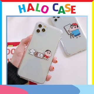 Ốp Lưng Iphone In Hình Shin Vui Vẻ Trong - Chất Dẻo Chống Sốc Chống Sước Cao Cấp