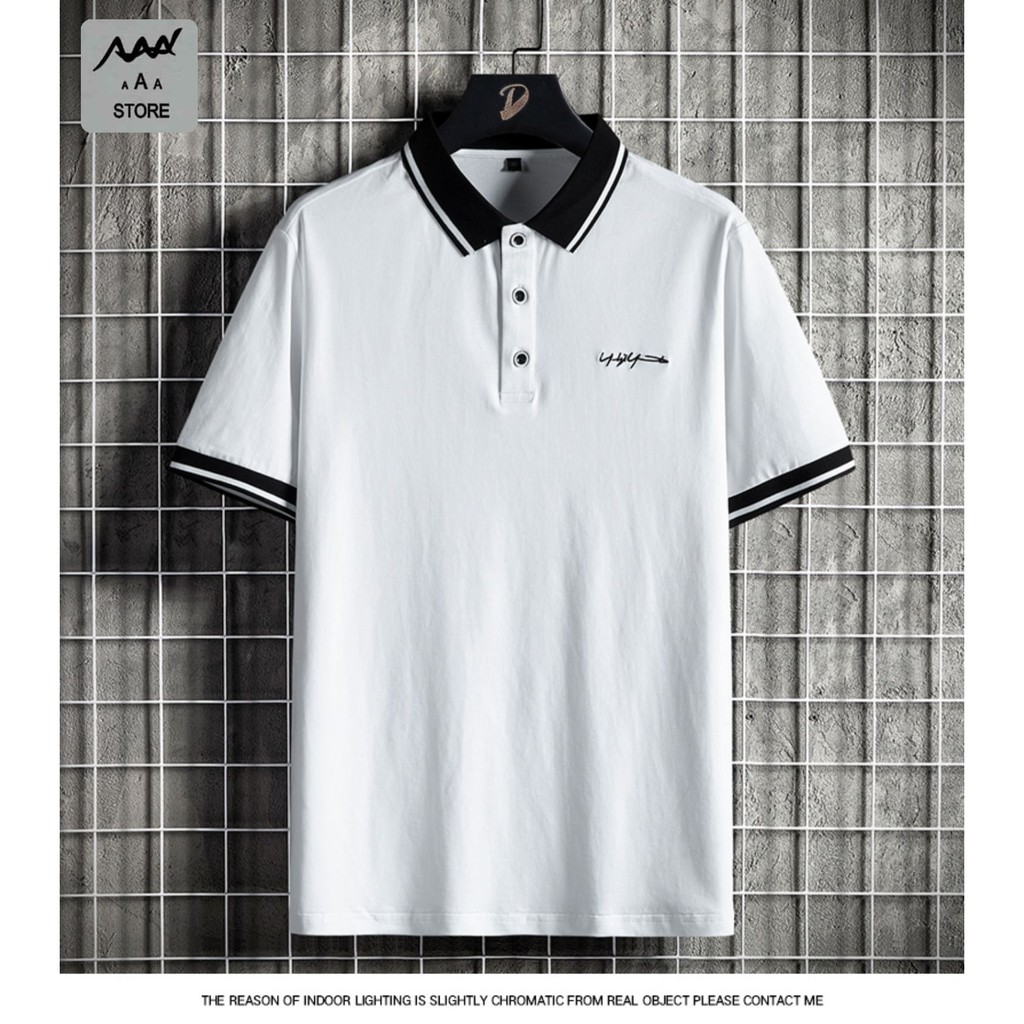 Áo POLO nam AAA - áo thun tay lỡ cotton, phong cách Quý ông thời trang, lịch lãm