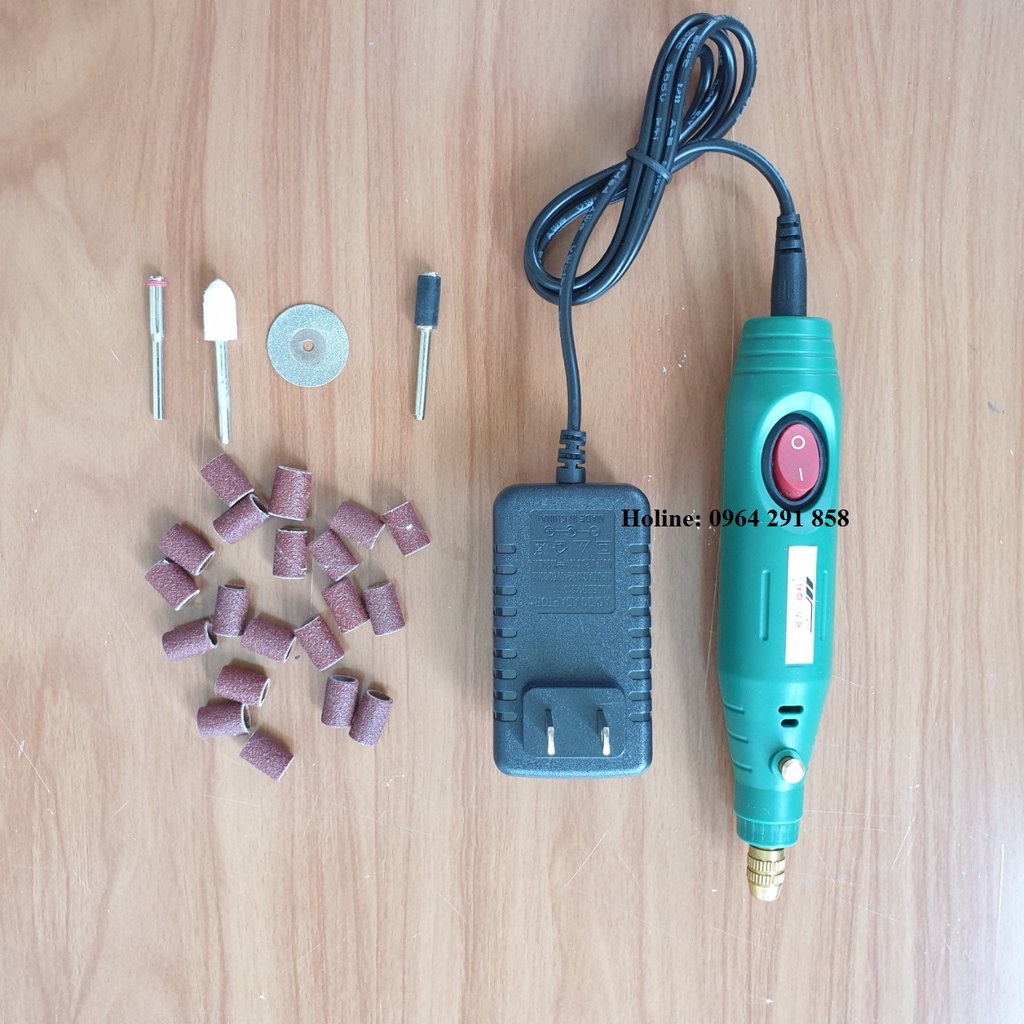 Máy mài điện mini cao cấp V001-24 AC 110V-230V máy khoan cắt mini