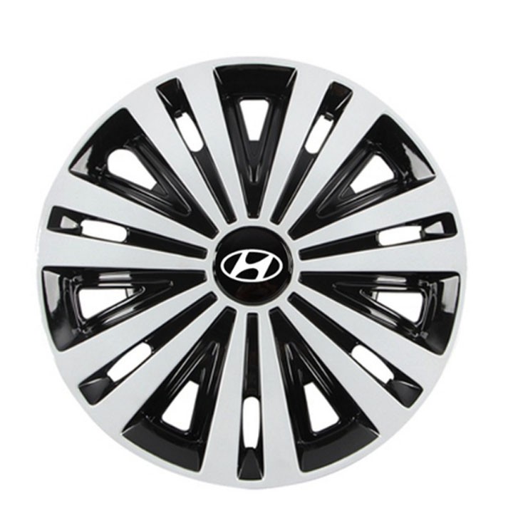 Bộ 04 Ốp Chụp Mâm Lazang Xe Ô Tô Hyundai - Ốp Giả Vành Đúc Hãng Hyundai.