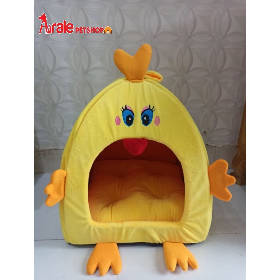 Nhà nệm chó mèo, ổ nằm giữ ấm hình thú siêu dễ thương