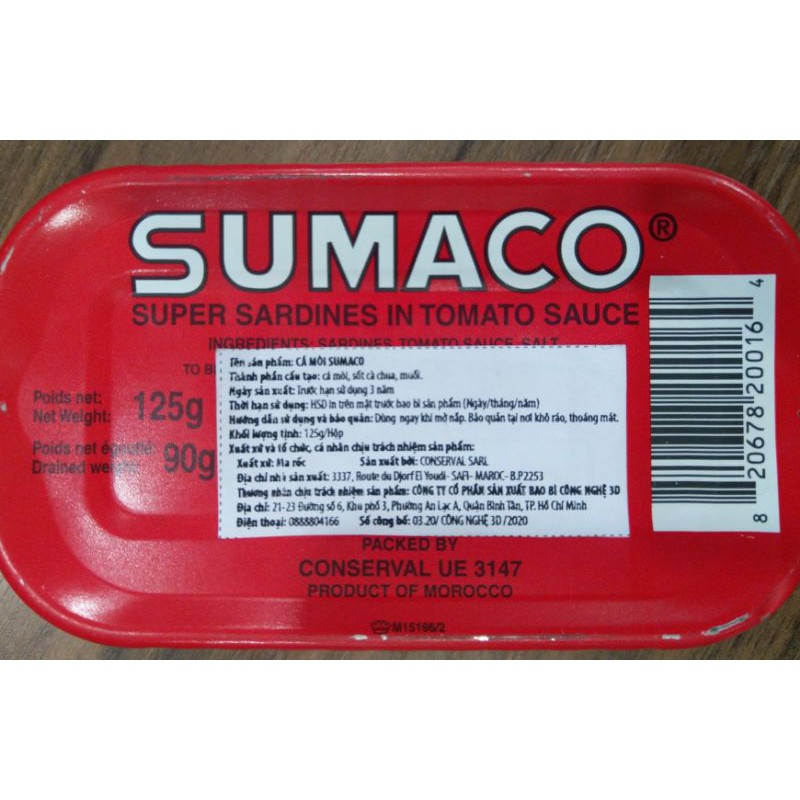 CÁ MÒI SUMACO HÀNG MAROC ĐỘC QUYỀN CHÍNH HÃNG | BigBuy360 - bigbuy360.vn