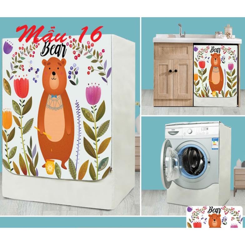 Áo Trùm Vỏ Bọc Máy Giặt Cửa Ngang Samsung 7kg, 8kg, 9kg, 10kg, 11kg LOẠI TỐT