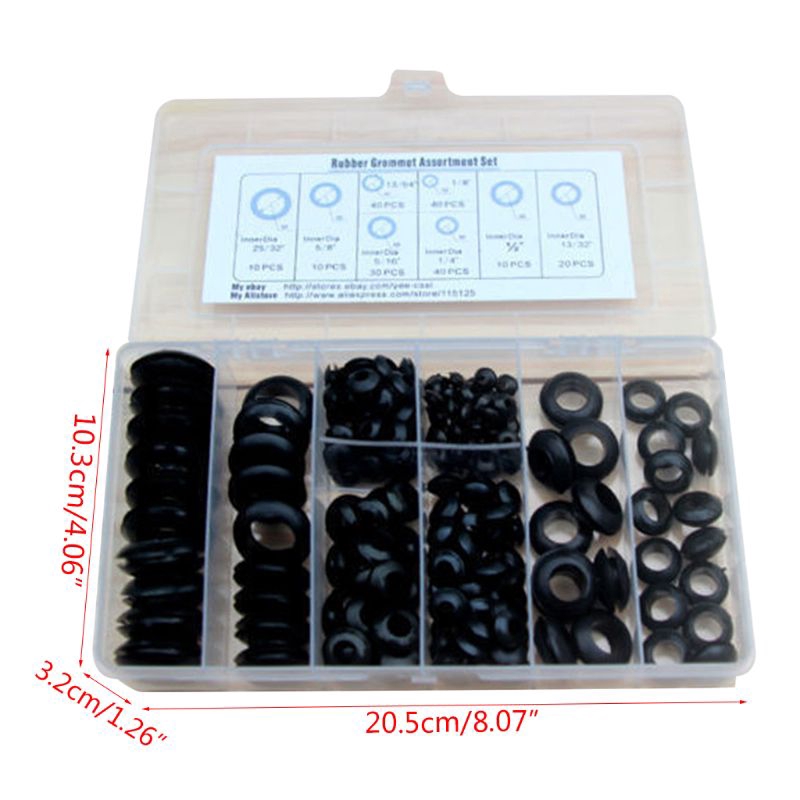 Set 200 Vòng Đệm Cao Su Đa Năng Tiện Dụng