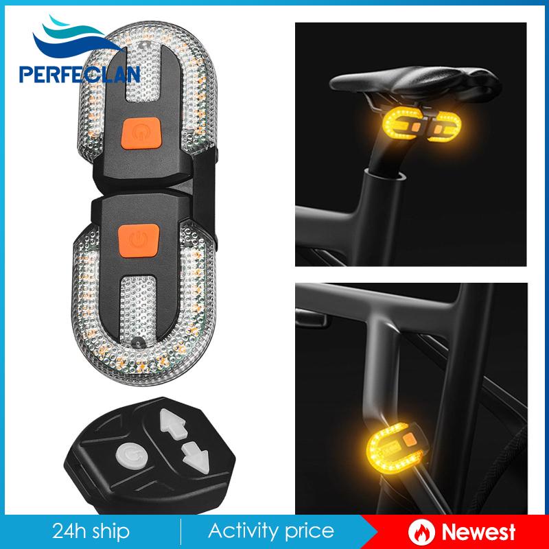 Đèn Xi Nhan Gắn Đuôi Xe Đạp Ban Đêm Chống Thấm Nước