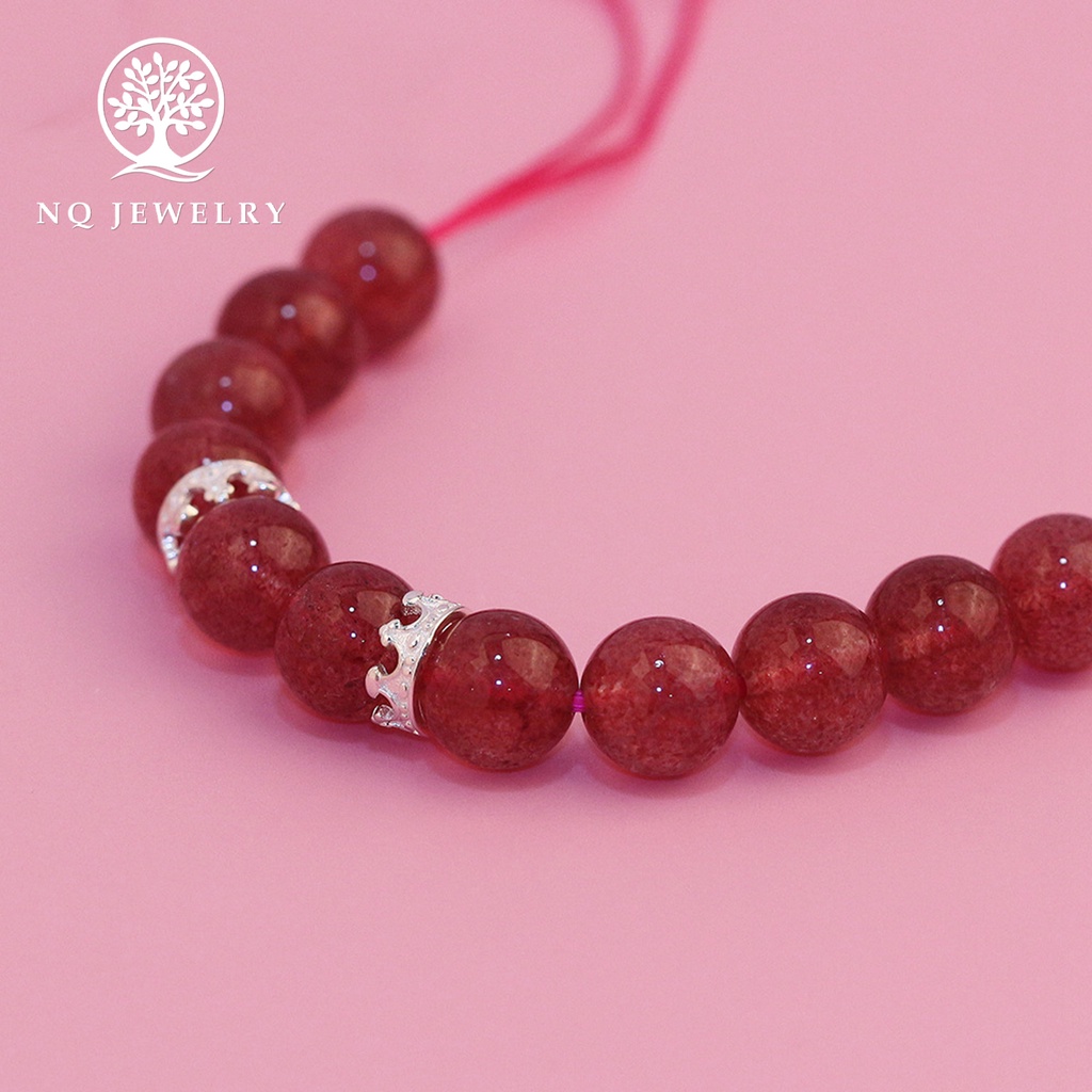 Charm bạc chặn hạt vương miệng - NQ Jewelry