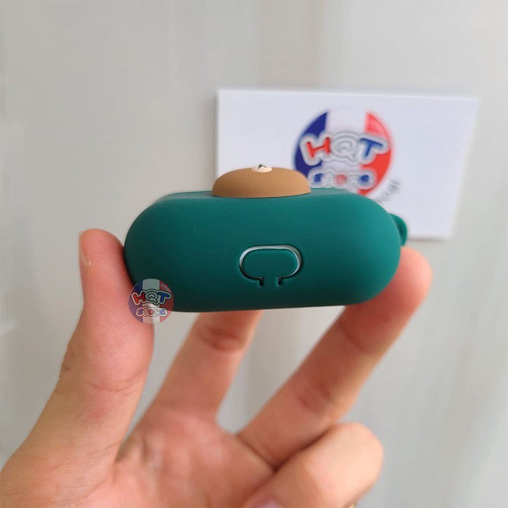 Ốp silicon case Gấu Brown dễ thương cho tai nghe Air. Pro / 2 / 1
